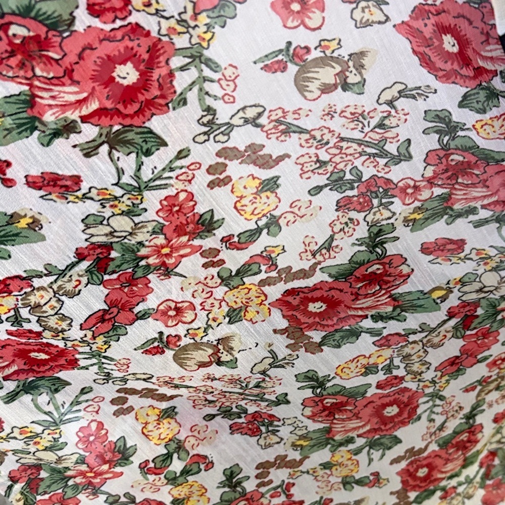 California Moonrise Chic Floral Women's Cape/ beach cover with sleeves size med - Picture 4 of 8